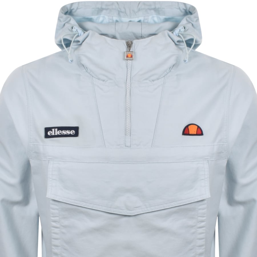 Image number 2 for Ellesse Mont 3 Pullover Jacket Light Blue