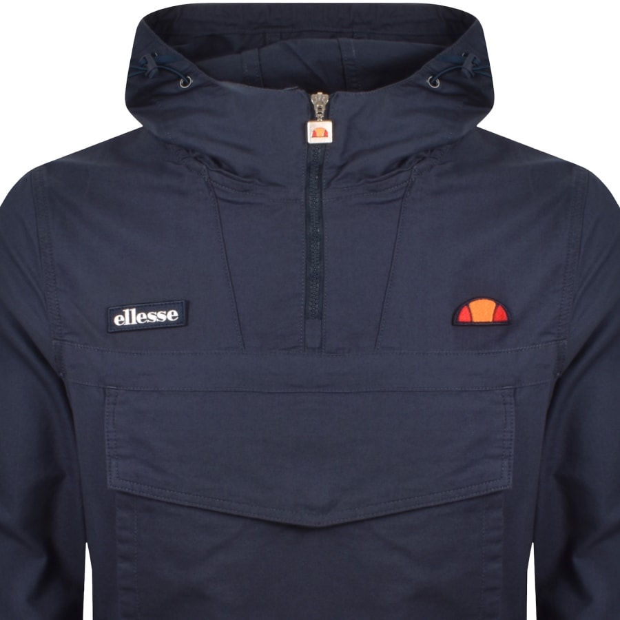 Image number 2 for Ellesse Mont 3 Pullover Jacket Navy