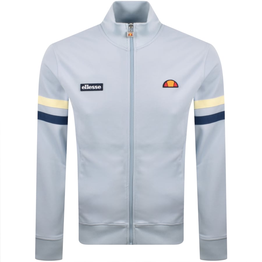 Image number 1 for Ellesse Roma Track Top Light Blue
