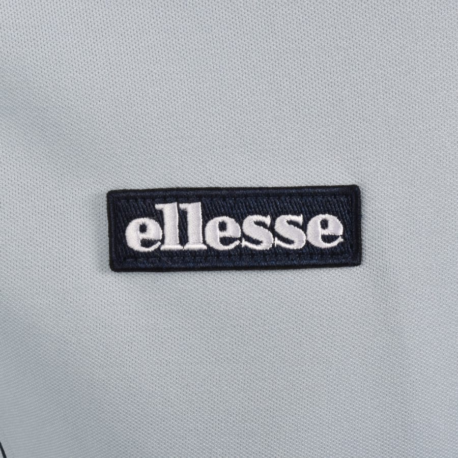 Image number 3 for Ellesse Milan Track Jacket Light Blue