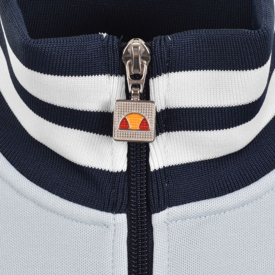 Image number 5 for Ellesse Milan Track Top Light Blue