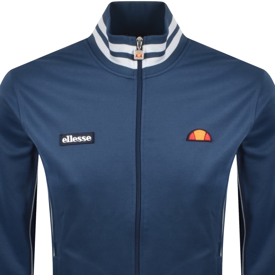 Image number 2 for Ellesse Milan Track Top Blue