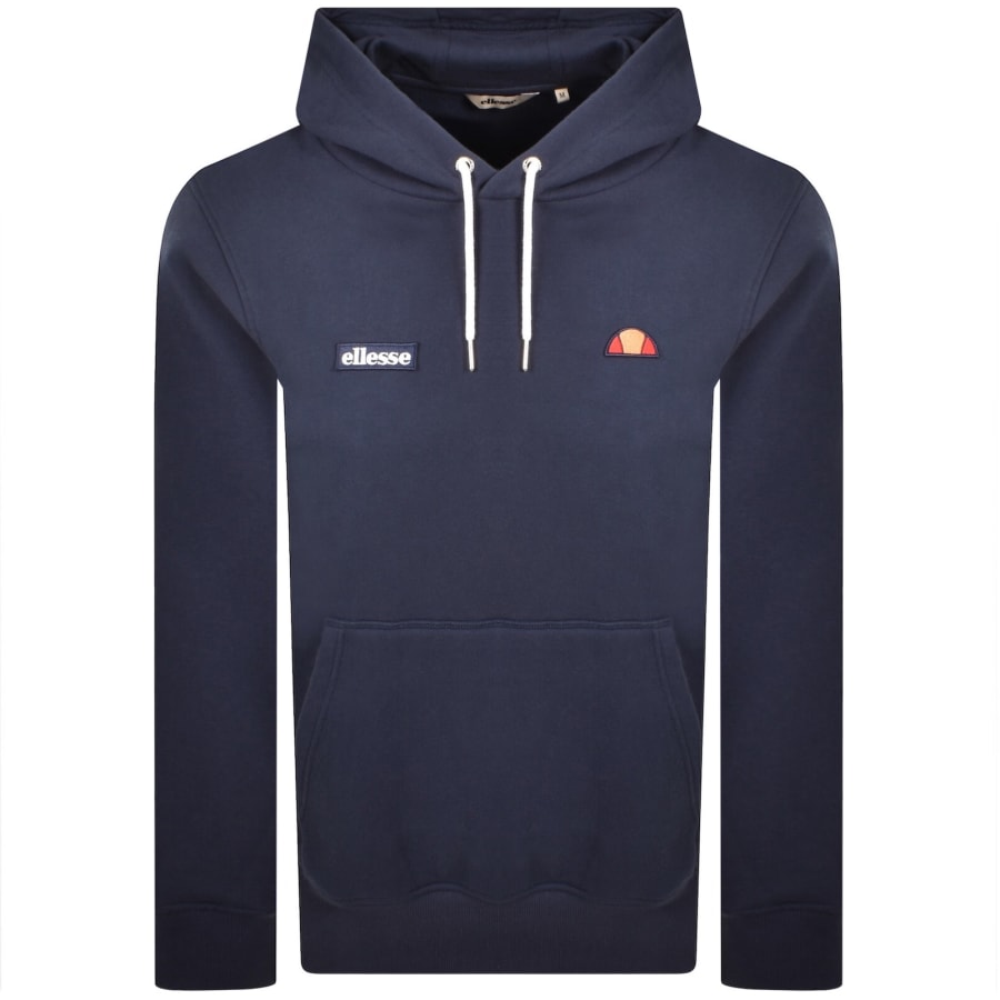 Image number 2 for Ellesse Traccota Oh Hooded Tracksuit Navy