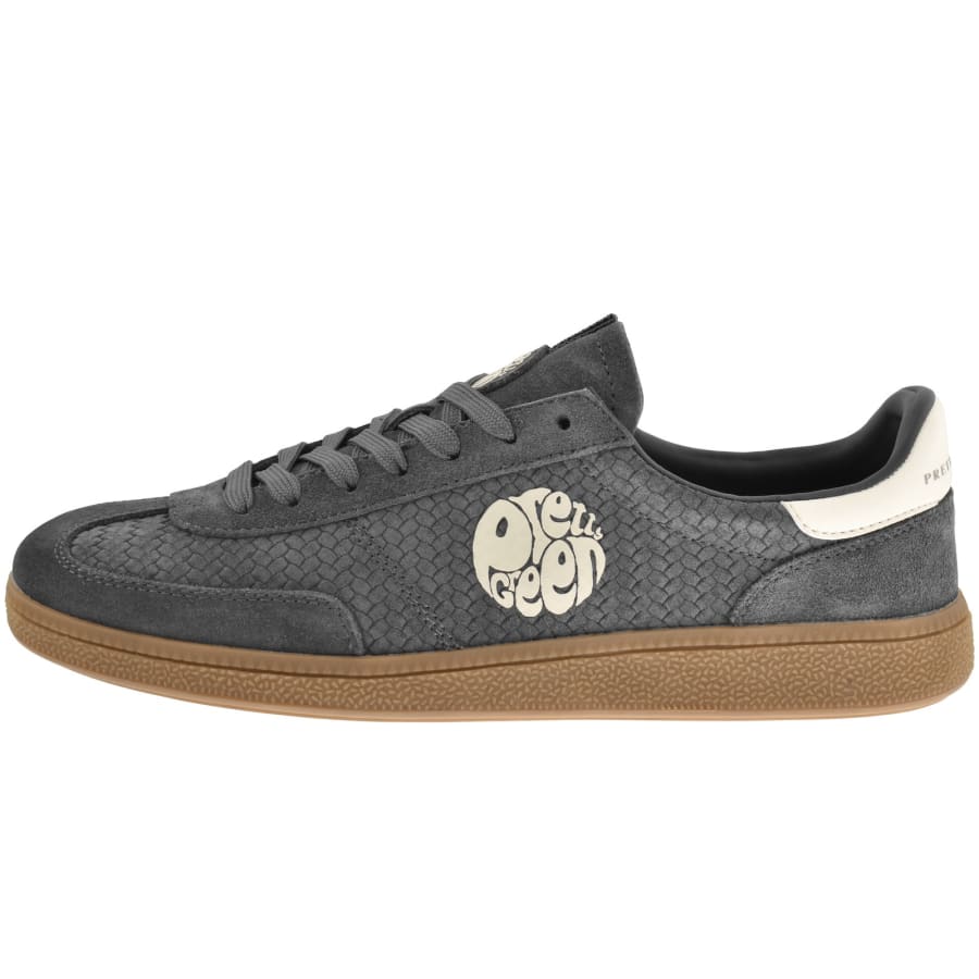 Image number 1 for Pretty Green Ramblas Trainers Grey