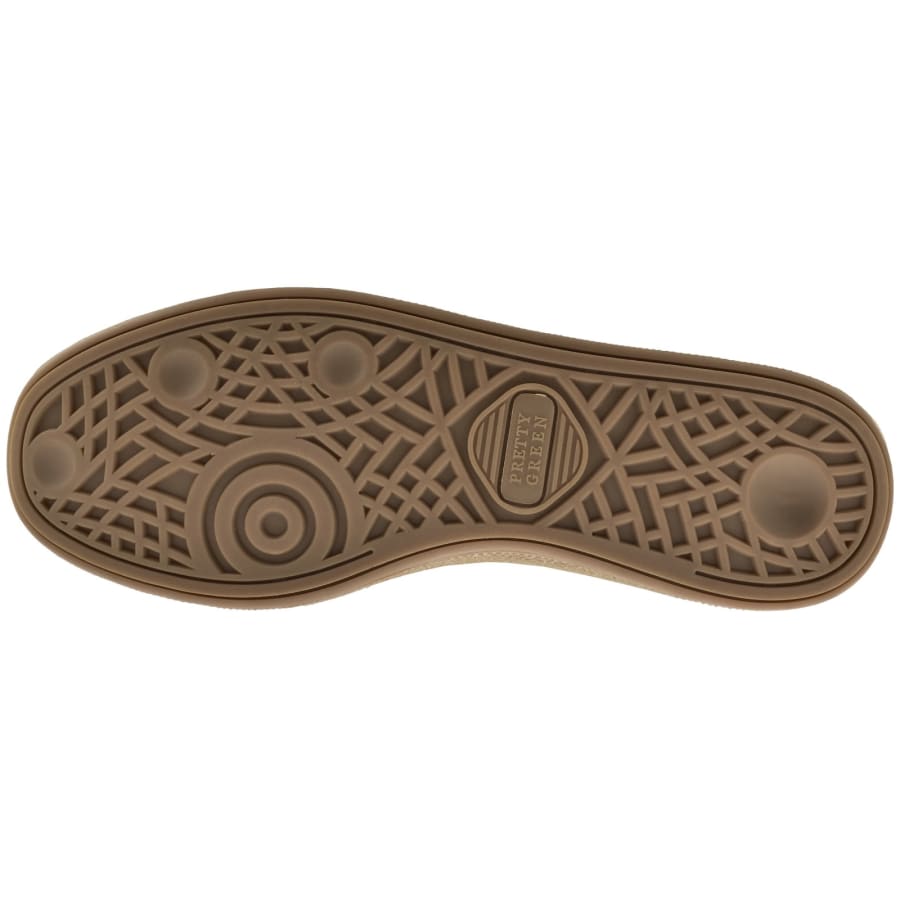 Image number 5 for Pretty Green Ramblas Trainers White