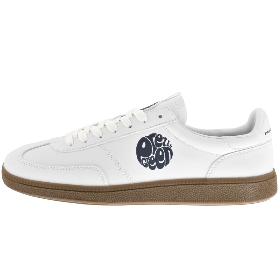 Image number 1 for Pretty Green Ramblas Trainers White