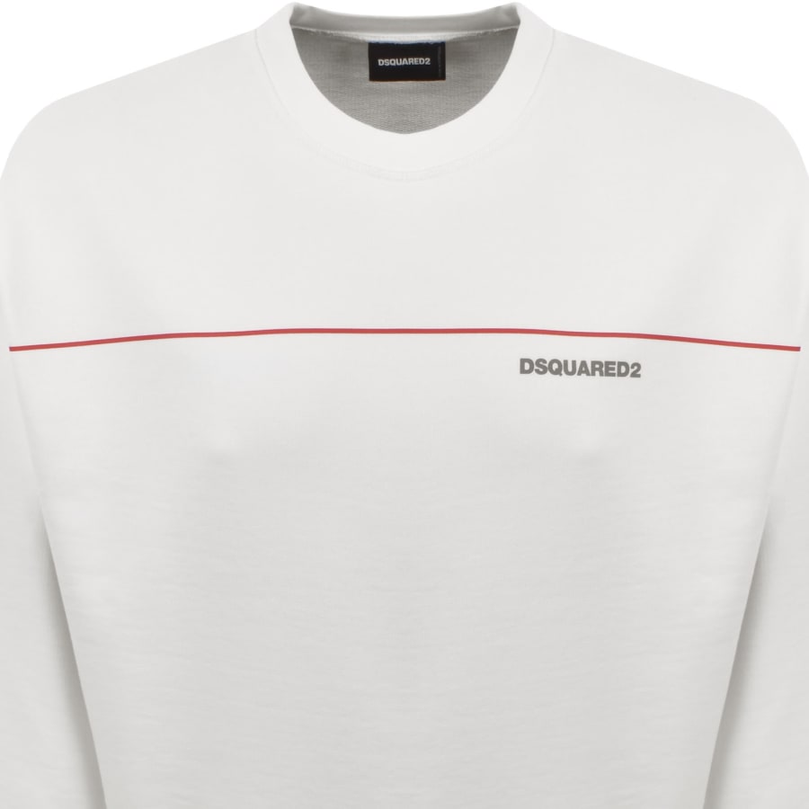 Image number 2 for DSQUARED2 Logo Sweatshirt White