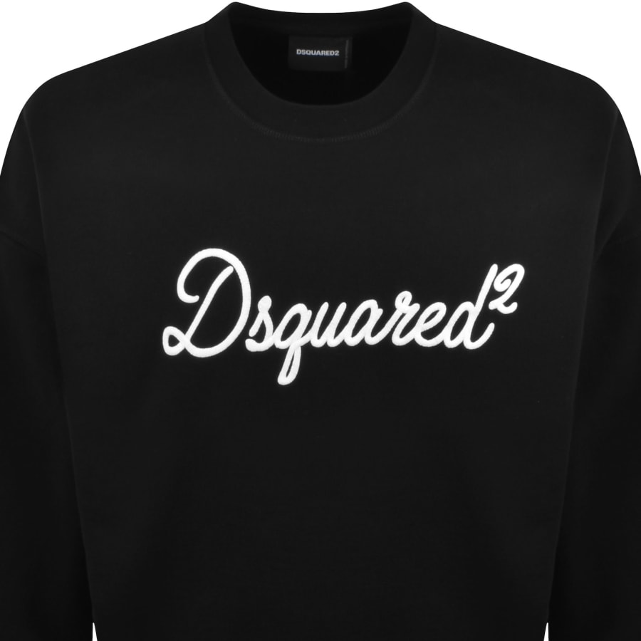 Image number 2 for DSQUARED2 D2 Sweatshirt Black