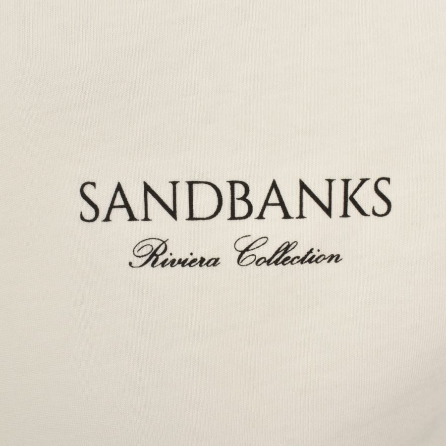 Image number 3 for Sandbanks Riveria Collection T Shirt Cream