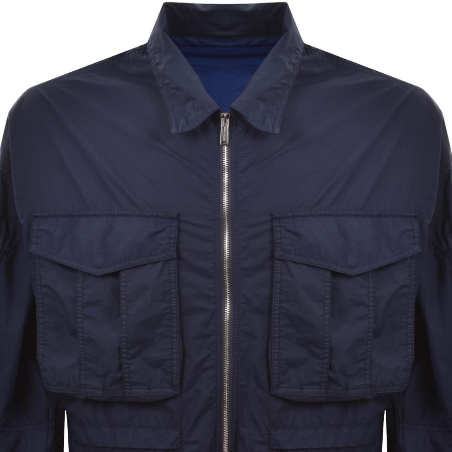 Image number 2 for DSQUARED2 Cargo Kaban Jacket Navy