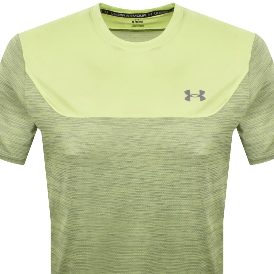 Image number 2 for Under Armour Tech Utility T Shirt Green