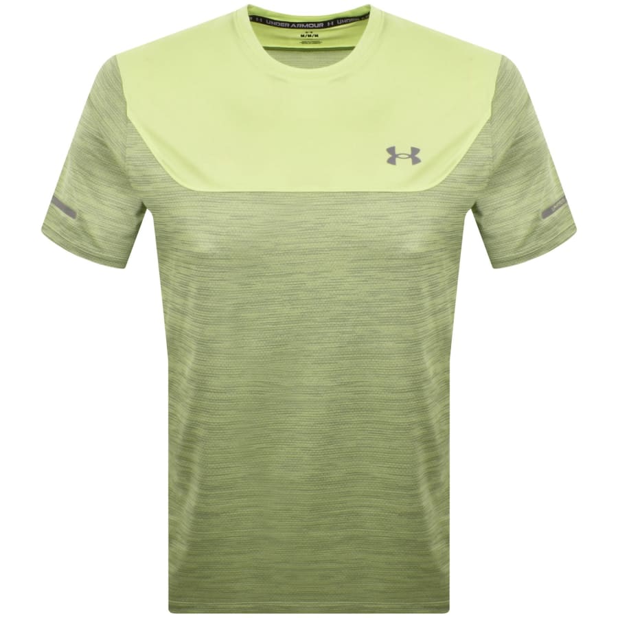 Image number 1 for Under Armour Tech Utility T Shirt Green