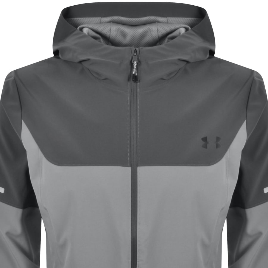 Image number 2 for Under Armour Tech Utility Jacket Grey