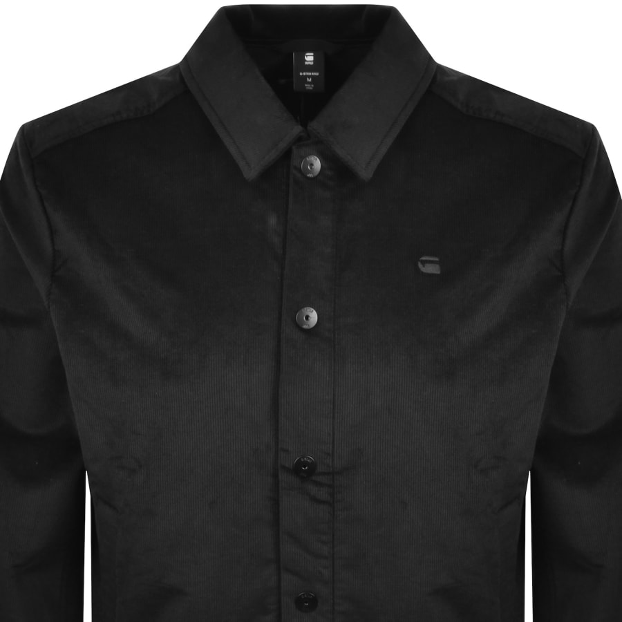 Image number 2 for G-Star Cord Coach Jacket Black