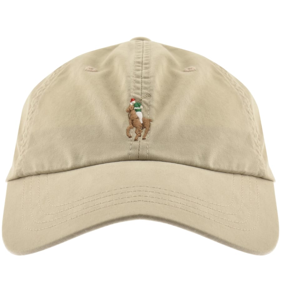 Image number 1 for Ralph Lauren Classic Baseball Cap Beige