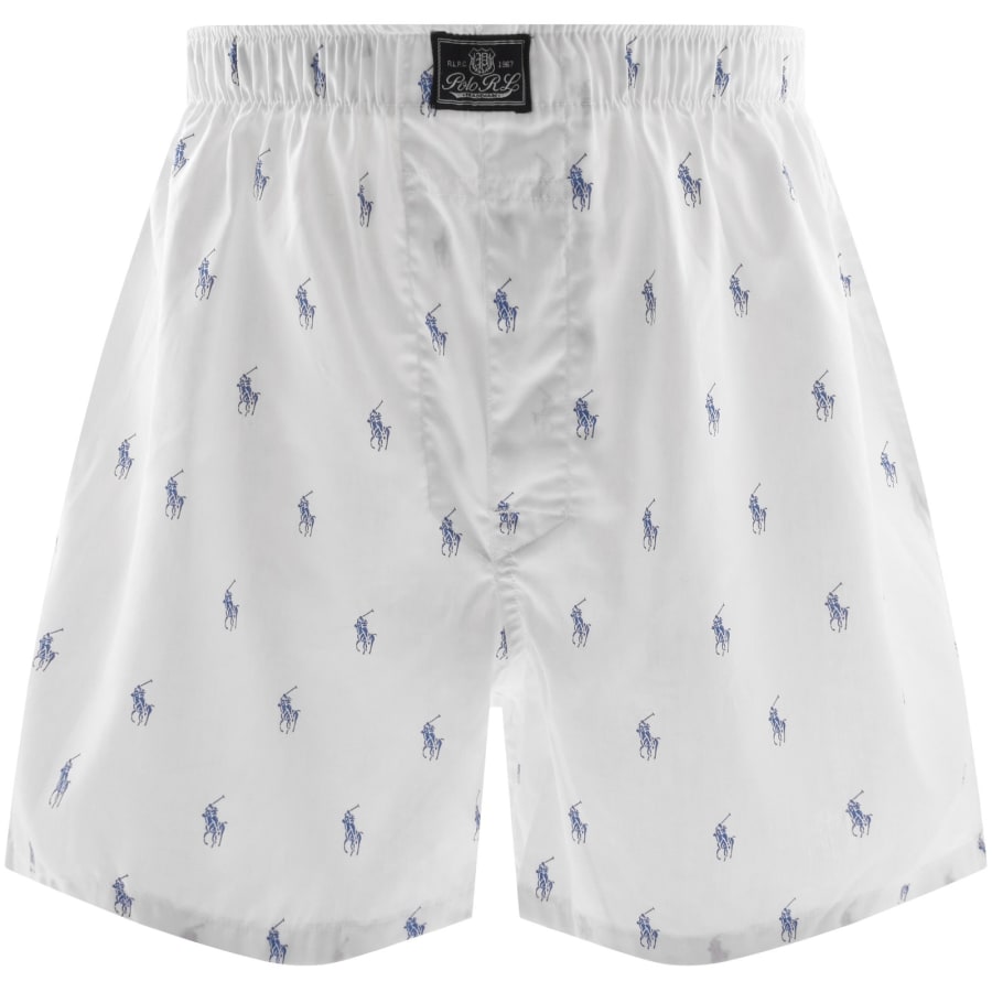 Image number 4 for Ralph Lauren Underwear 3 Pack Boxer Shorts White