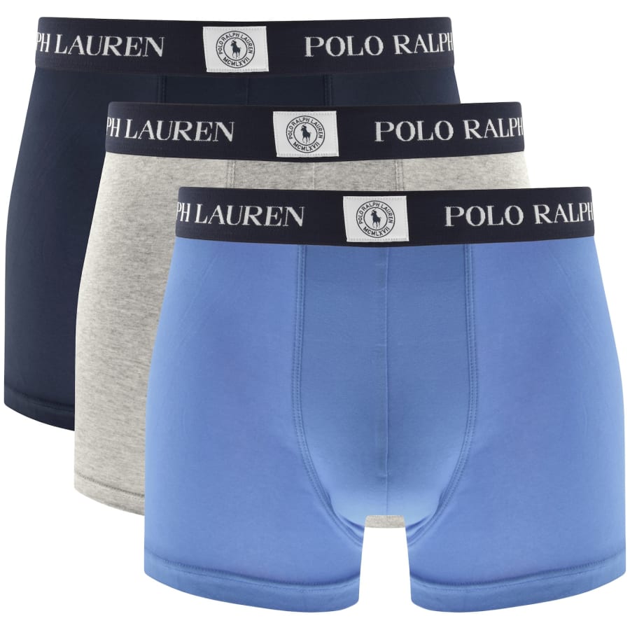 Image number 1 for Ralph Lauren Underwear 3 Pack Trunks