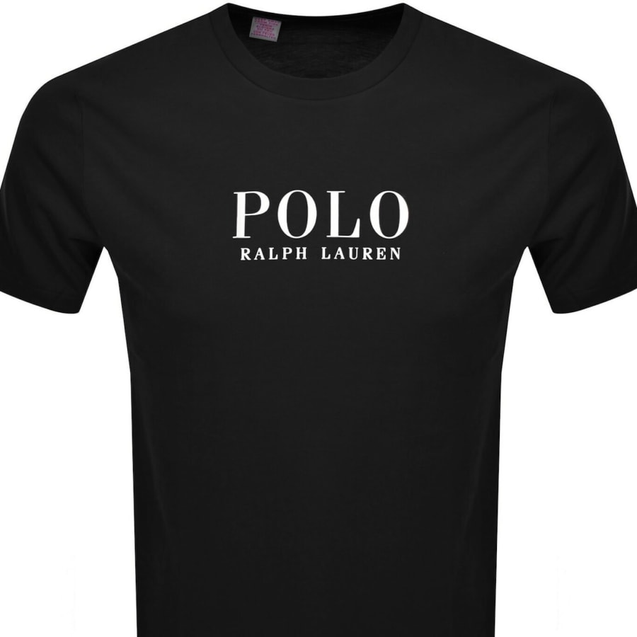 Image number 2 for Ralph Lauren Logo Crew Neck T Shirt Black