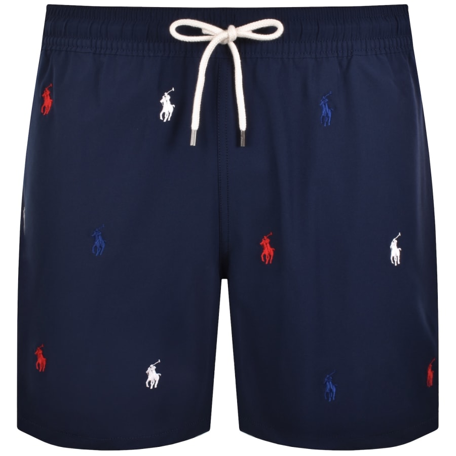 Image number 1 for Ralph Lauren Traveller Swim Shorts Navy