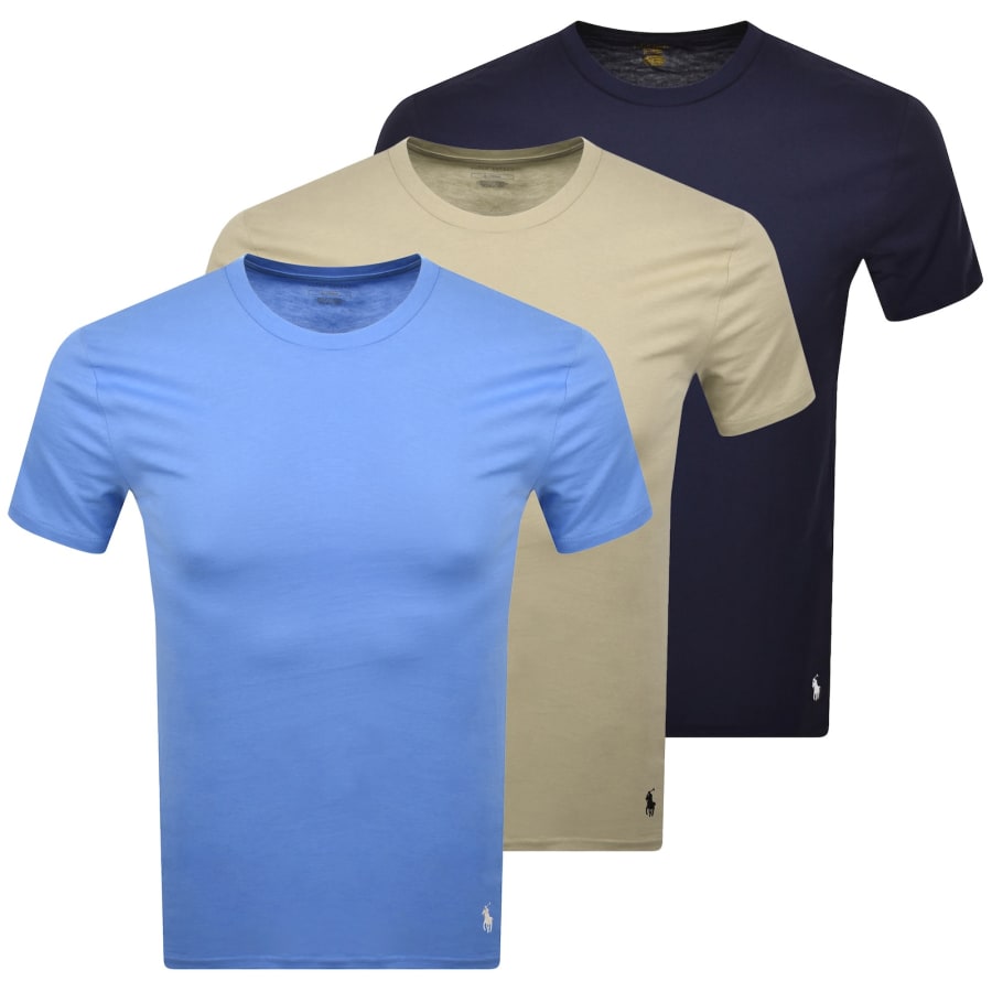 Image number 1 for Ralph Lauren 3 Pack Short Sleeve T Shirts