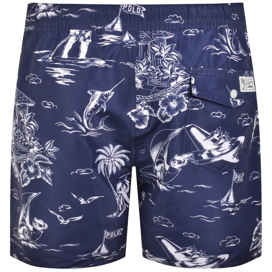Image number 2 for Ralph Lauren Traveller Swim Shorts Navy