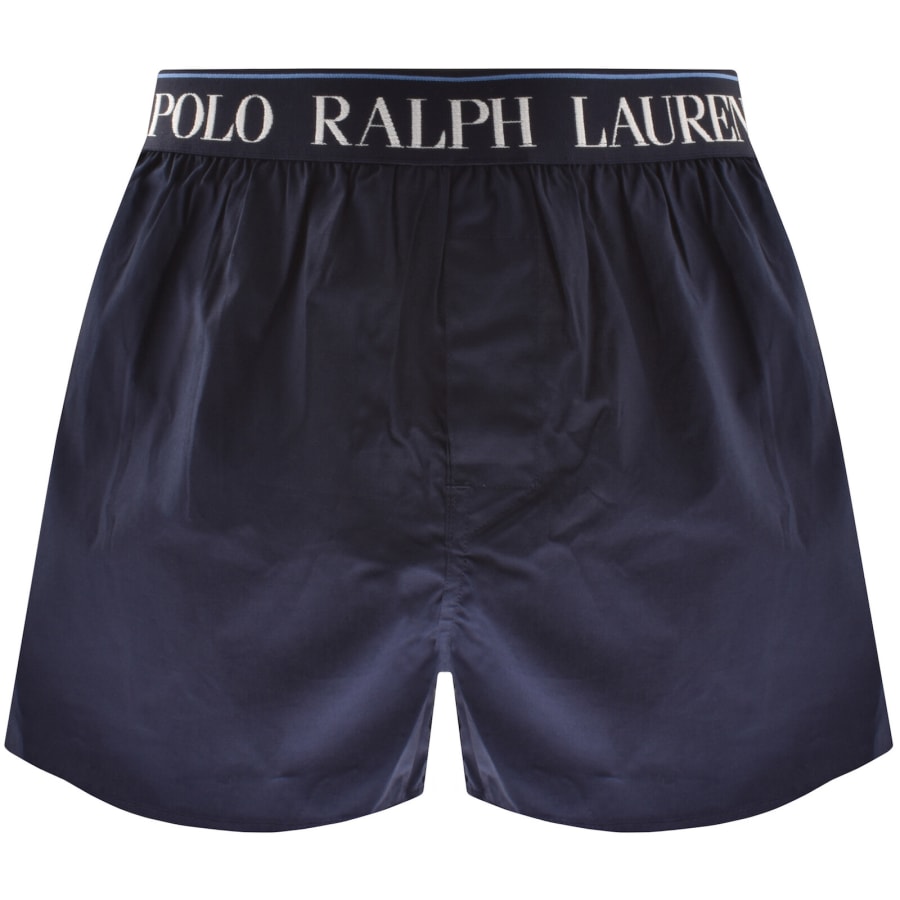 Image number 2 for Ralph Lauren Underwear 3 Pack Boxers Navy