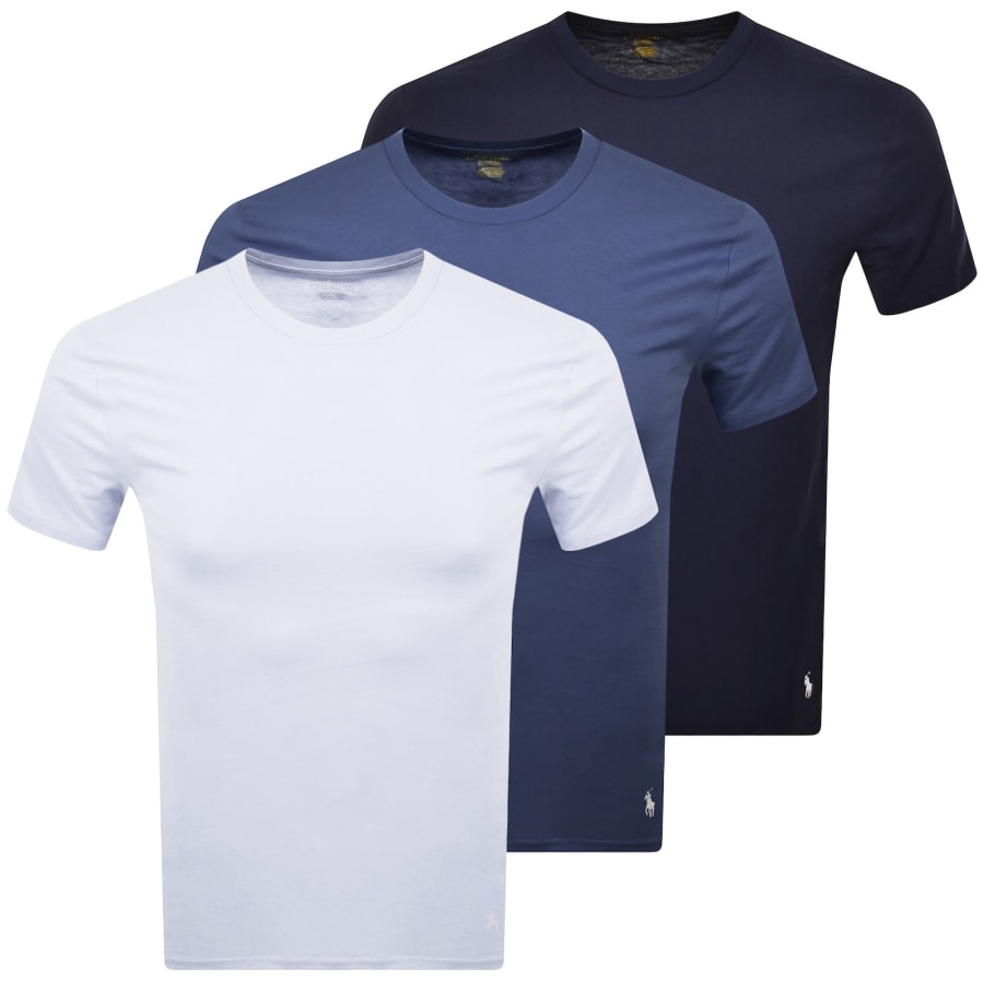 Image number 1 for Ralph Lauren 3 Pack Short Sleeve T Shirts