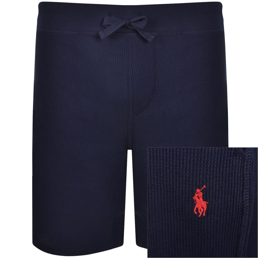 Image number 1 for Ralph Lauren Lounge Slim Shorts Navy