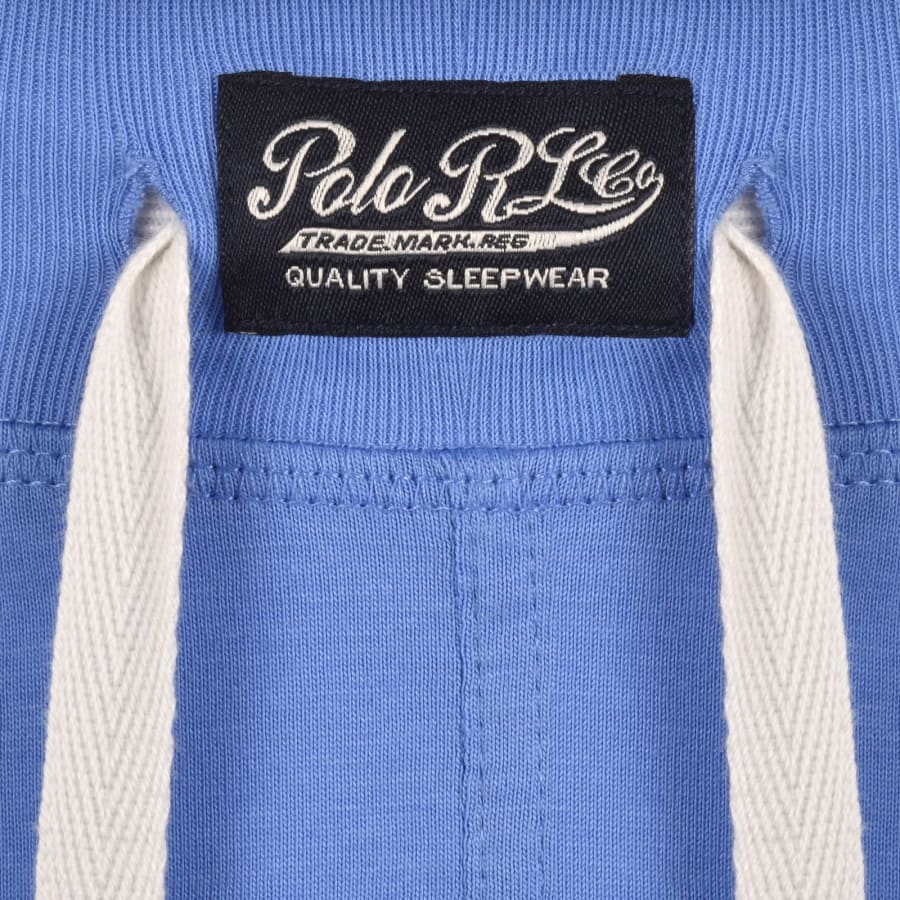 Image number 4 for Ralph Lauren Slim Fit Lounge Shorts Blue