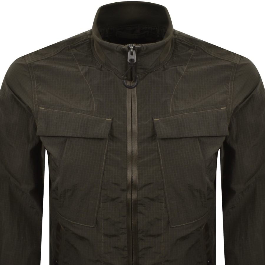 Image number 2 for G-Star Cargo Pocket Overshirt Brown