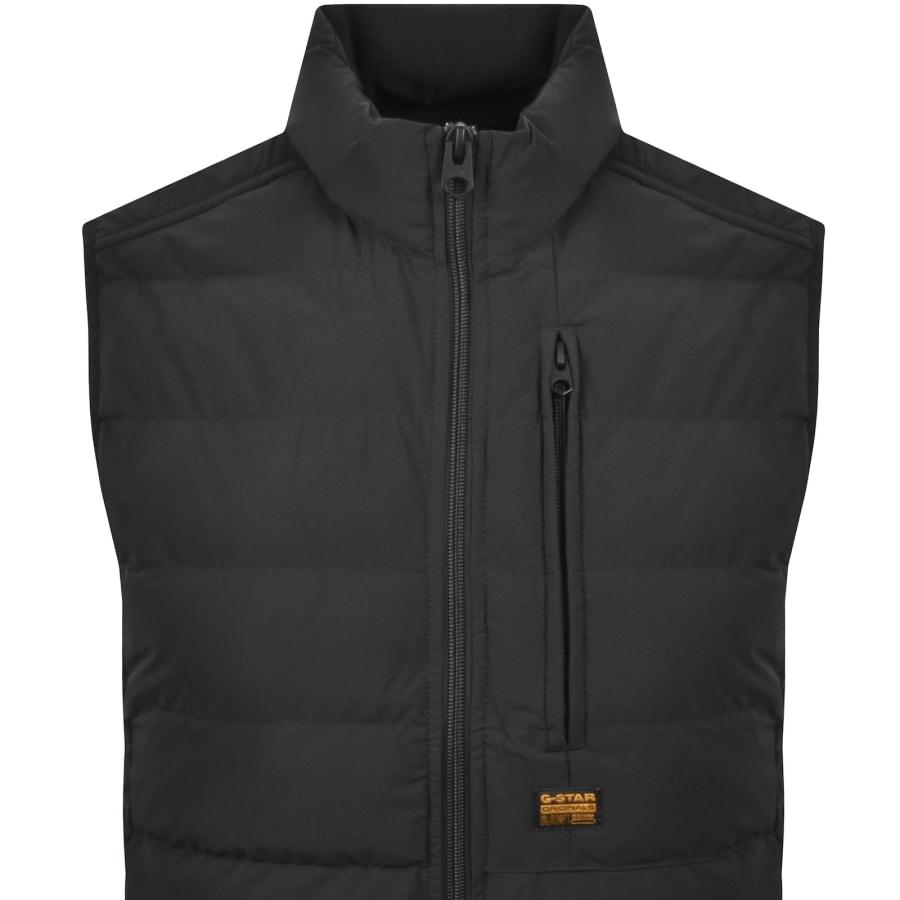 Image number 2 for G-Star Foundation Liner Gilet DK Black