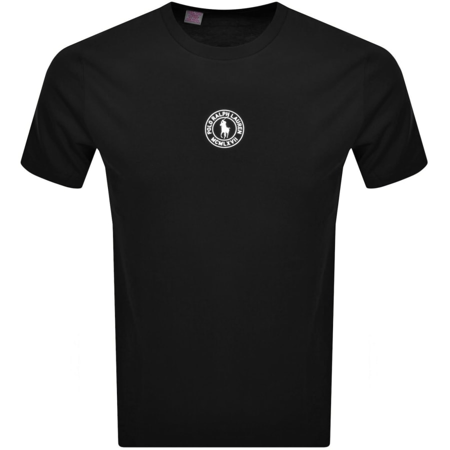 Image number 1 for Ralph Lauren Crew Neck T Shirt Black