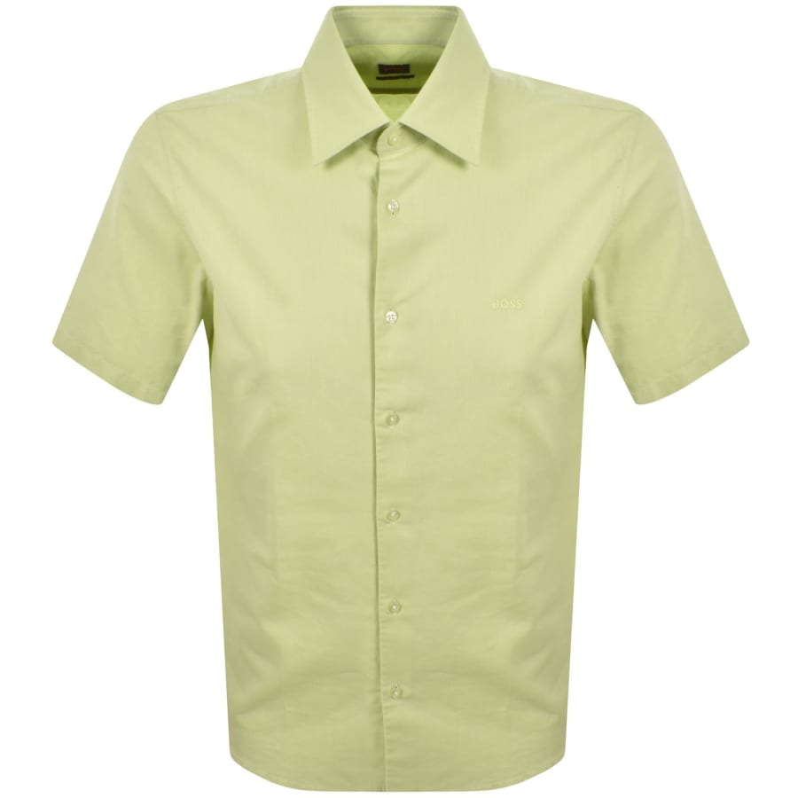 Image number 1 for BOSS Rash 2 Short Sleeved Shirt Green