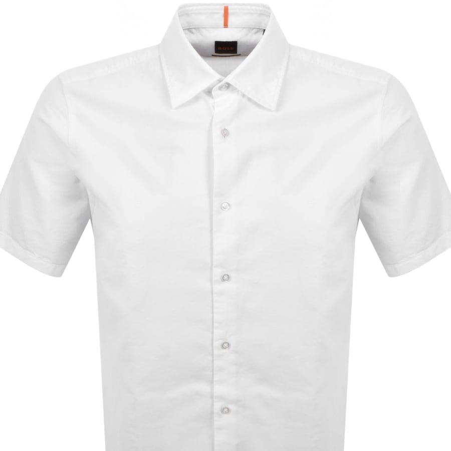 Image number 2 for BOSS Rash 2 Short Sleeved Shirt White