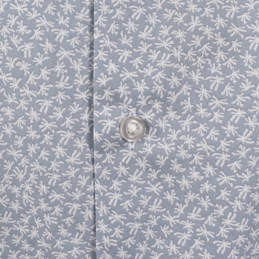 Image number 3 for BOSS Rash 2 Patterned Shirt Blue