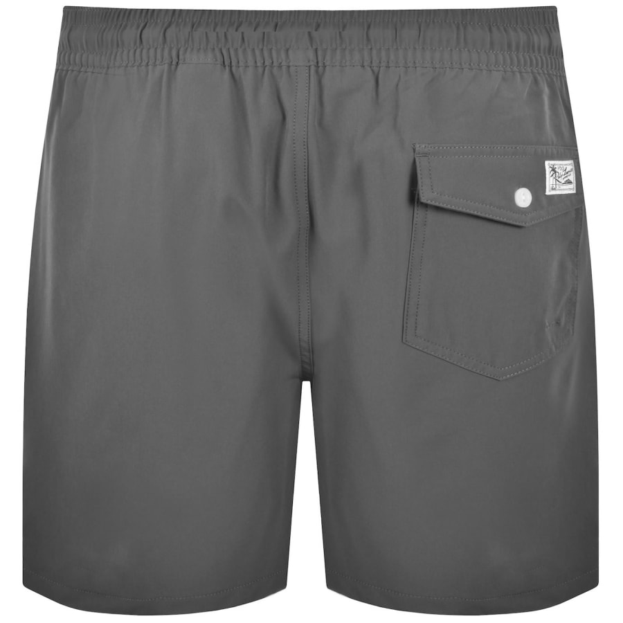 Image number 2 for Ralph Lauren Traveller Swim Shorts Grey