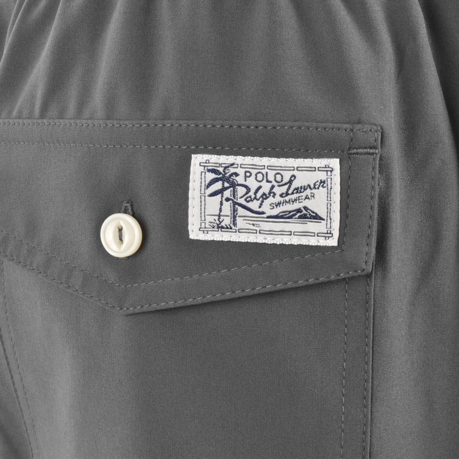 Image number 4 for Ralph Lauren Traveller Swim Shorts Grey