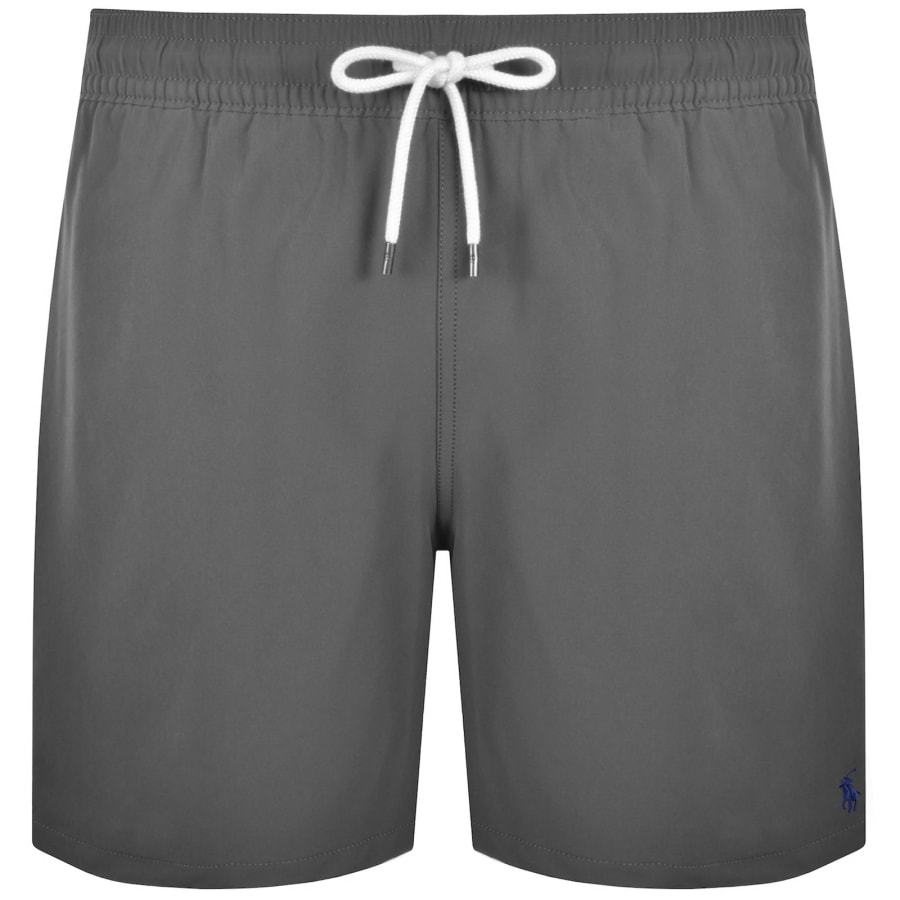 Image number 1 for Ralph Lauren Traveller Swim Shorts Grey