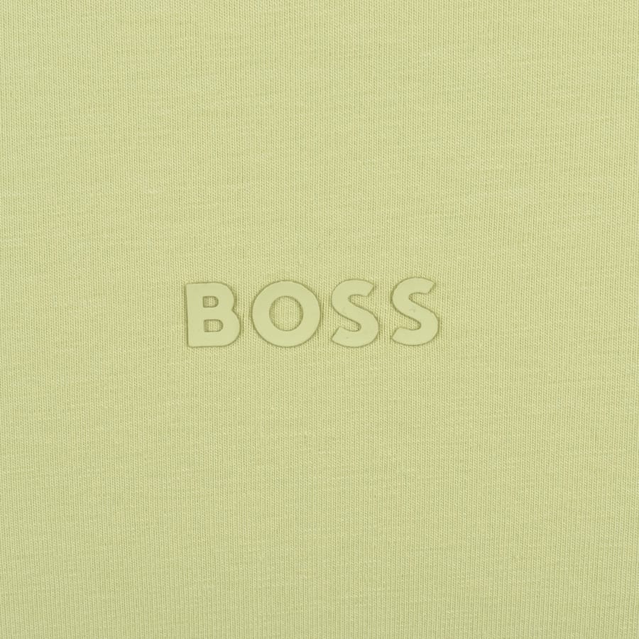 Image number 3 for BOSS TChup Logo T Shirt Yellow