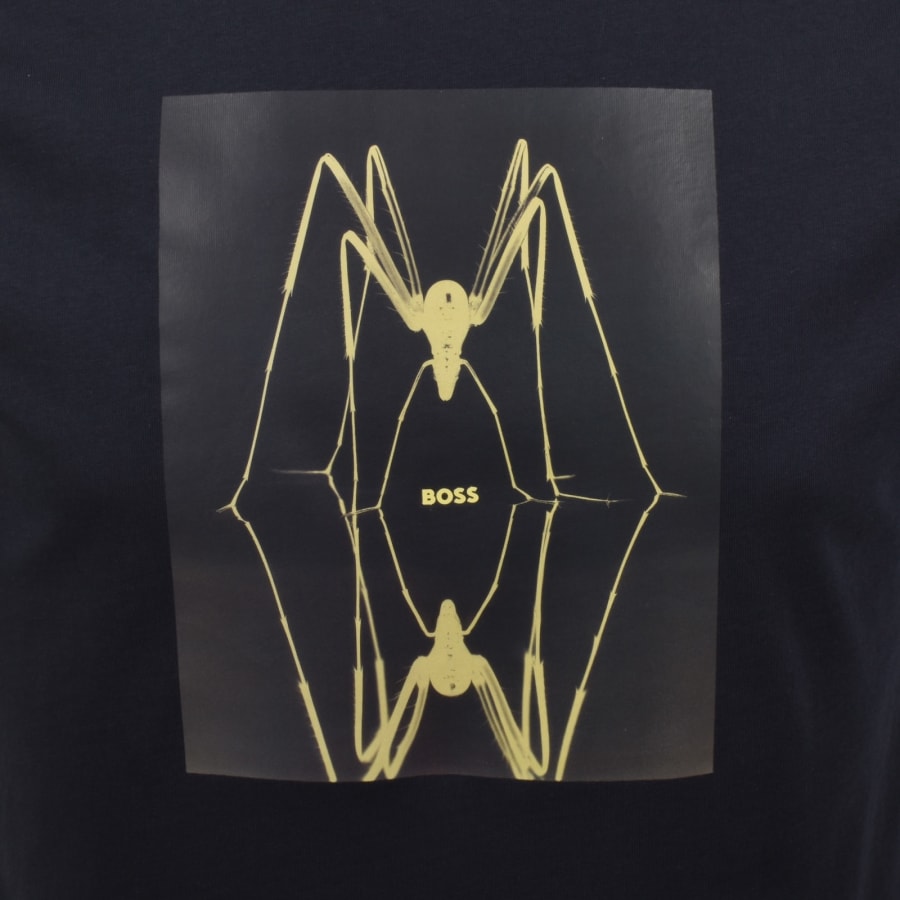 Image number 3 for BOSS Te Creature T Shirt Navy