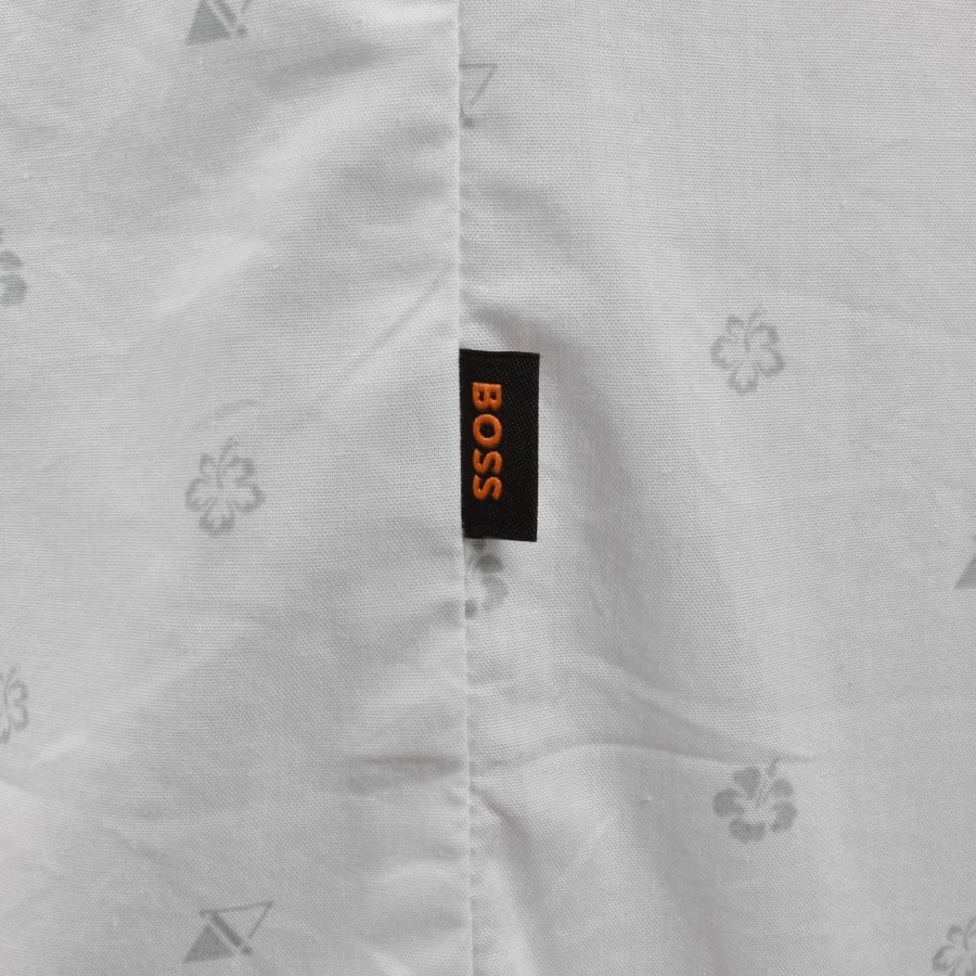 Image number 3 for BOSS Rash 2 Patterned Shirt White