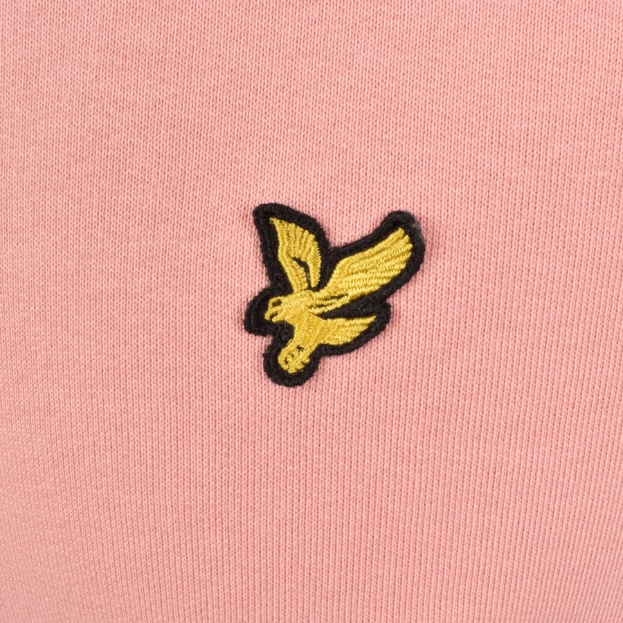 Image number 3 for Lyle And Scott Pullover Hoodie Pink
