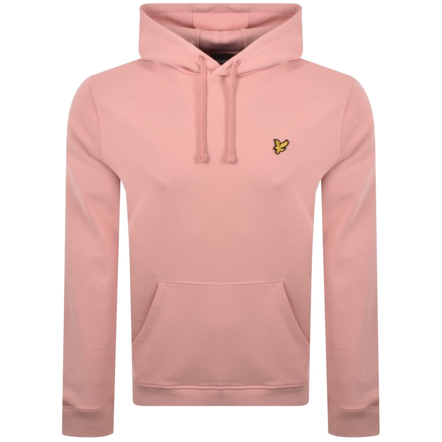 Image number 1 for Lyle And Scott Pullover Hoodie Pink