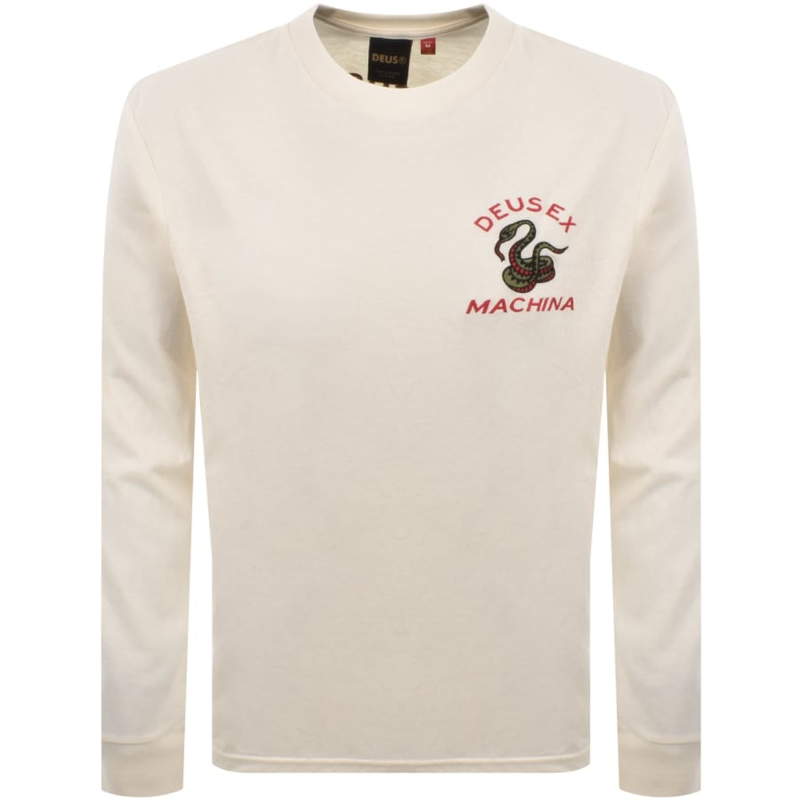 Image number 2 for Deus Ex Machina Danger Noodle T Shirt Cream