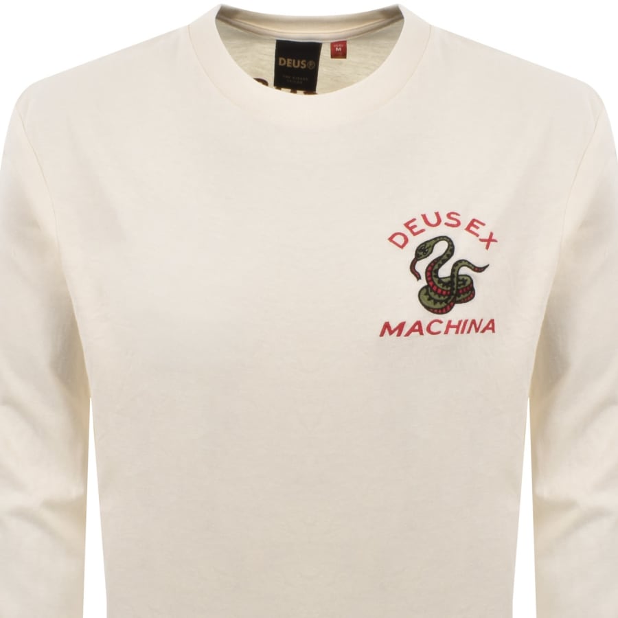 Image number 3 for Deus Ex Machina Danger Noodle T Shirt Cream