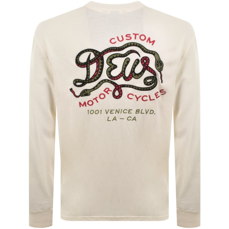 Image number 5 for Deus Ex Machina Danger Noodle T Shirt Cream