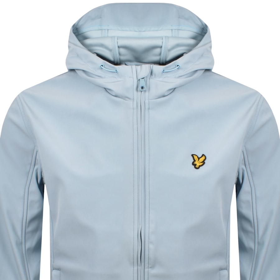 Image number 2 for Lyle And Scott Softshell Jacket Blue