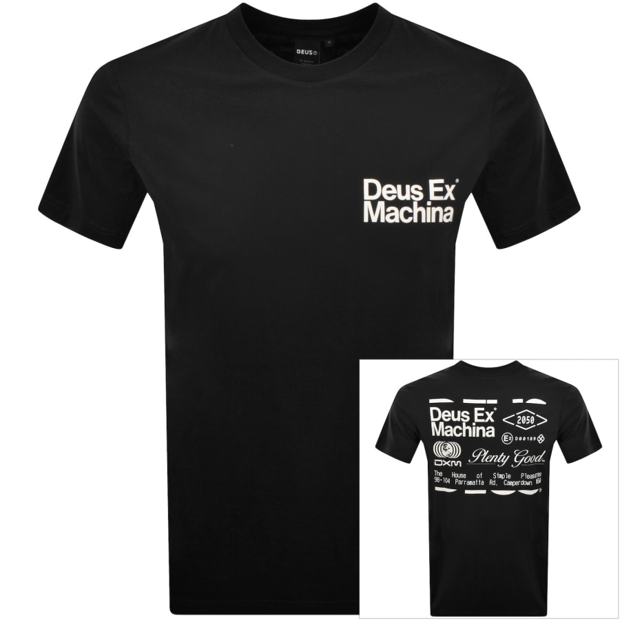 Image number 1 for Deus Ex Machina Plenty Good T Shirt Black