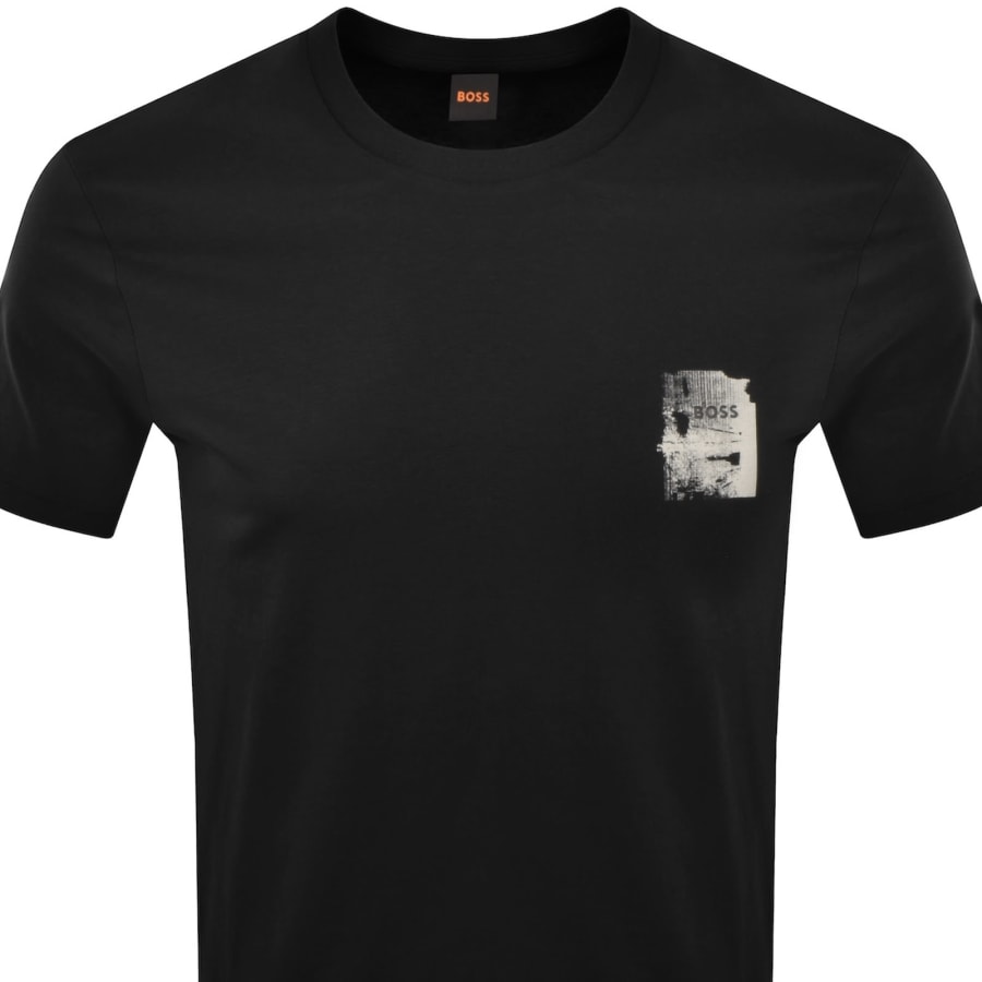Image number 3 for BOSS TGroove Logo T Shirt Black