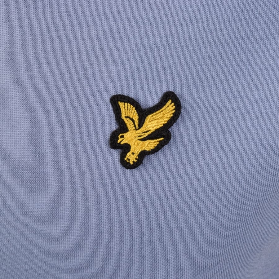 Image number 3 for Lyle And Scott Crew Neck T Shirt Bubble Blue